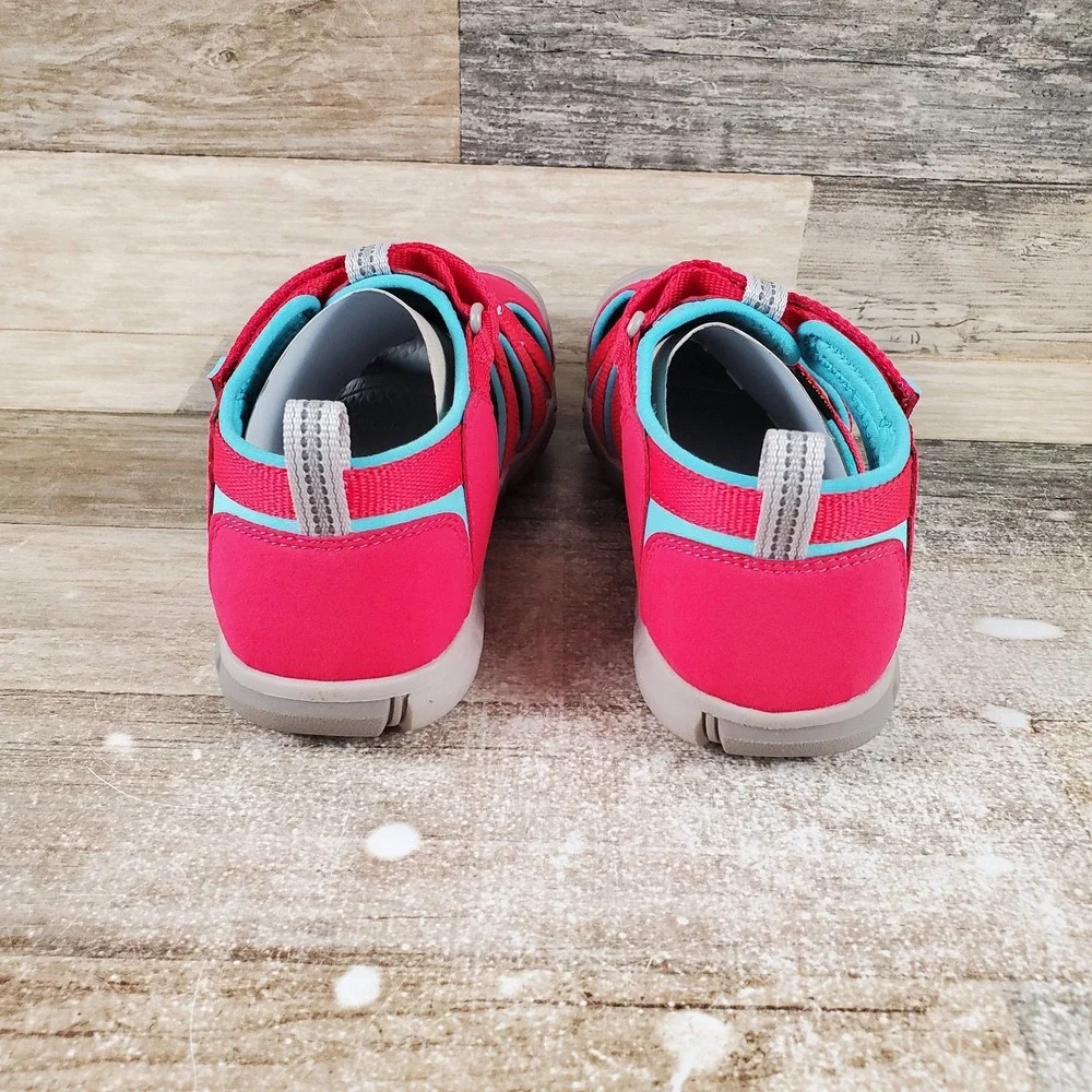 Keen Seacamp II CNX Girls Strappy Sandals Sz 6 Azalea Ipanema Waterproof Shoes